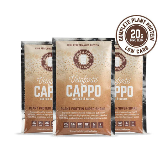 Veloforte_Cappo Coffee & Cocoa Vegan Protein Shake 38g-Pack of 4