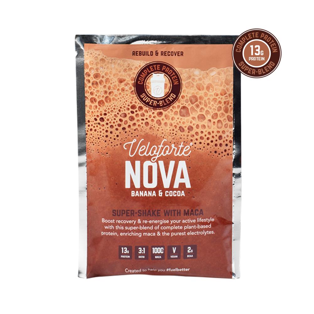Veloforte_Nova Banana & Cocoa Vegan Protein Shake 67g-pack of 3