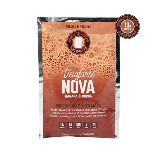 Veloforte_Nova Banana & Cocoa Vegan Protein Shake 67g-Pack of 3