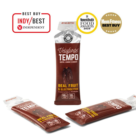 Veloforte_Tempo Dates & Lemon Vegan Energy Gel 33g-Pack of 4