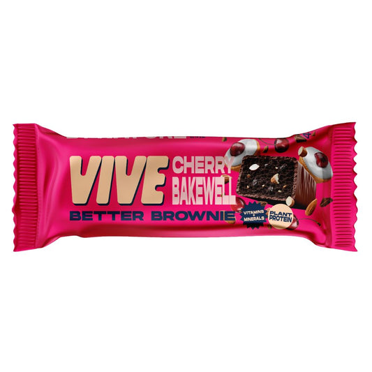 Vive_Better Brownie Cherry Bakewell 40g-Pack of 15