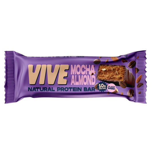 Vive_Mocha Almond Protein Bar 49g-Pack of 3