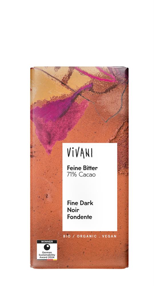 Vivani_Dark 71% Chocolate Vegan Organic 100g
