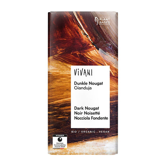 Vivani_Dark Nougat Chocolate Vegan Organic 100g