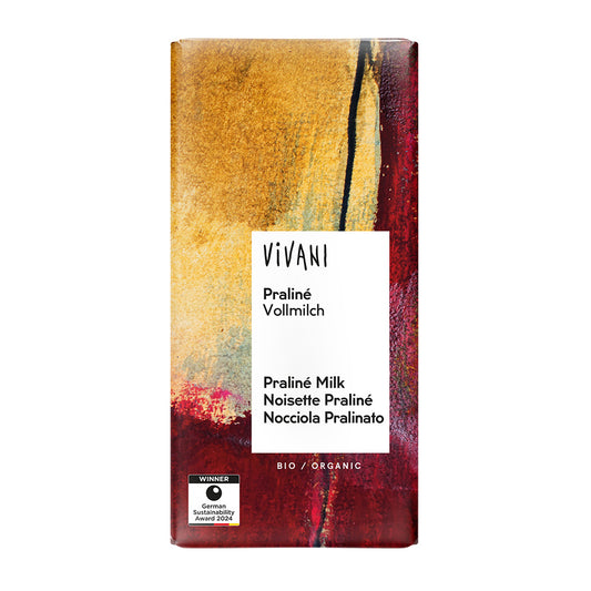 Vivani_Praline Chocolate Organic 100g