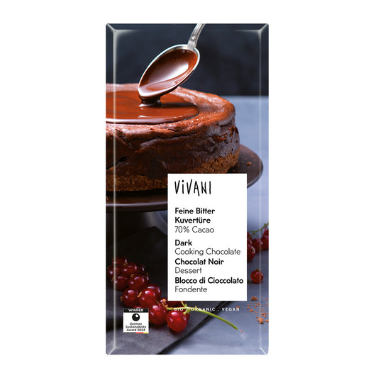 Vivani_Dark Cooking Chocolate Vegan Organic 200g