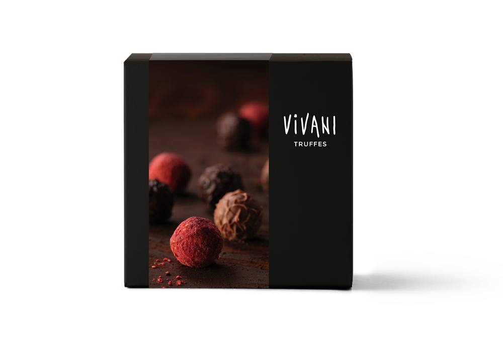Vivani_Truffles - Organic Chocolate Truffles Assortment 100g-pack of 6