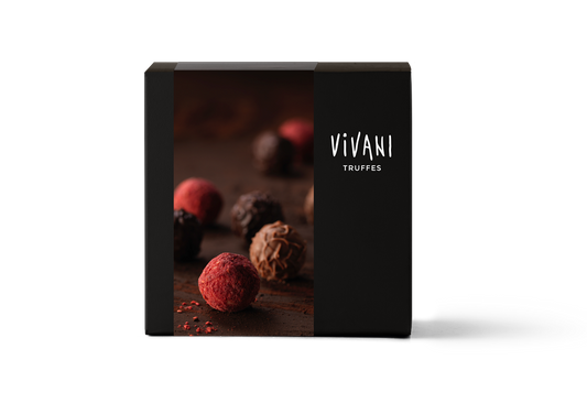 Vivani_Truffles - Organic Chocolate Truffles Assortment 100g-pack of 6