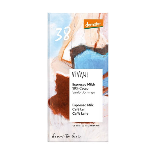 Vivani_Vivani Stracciatella White Chocolate with Cacao Nibs Organic 80g