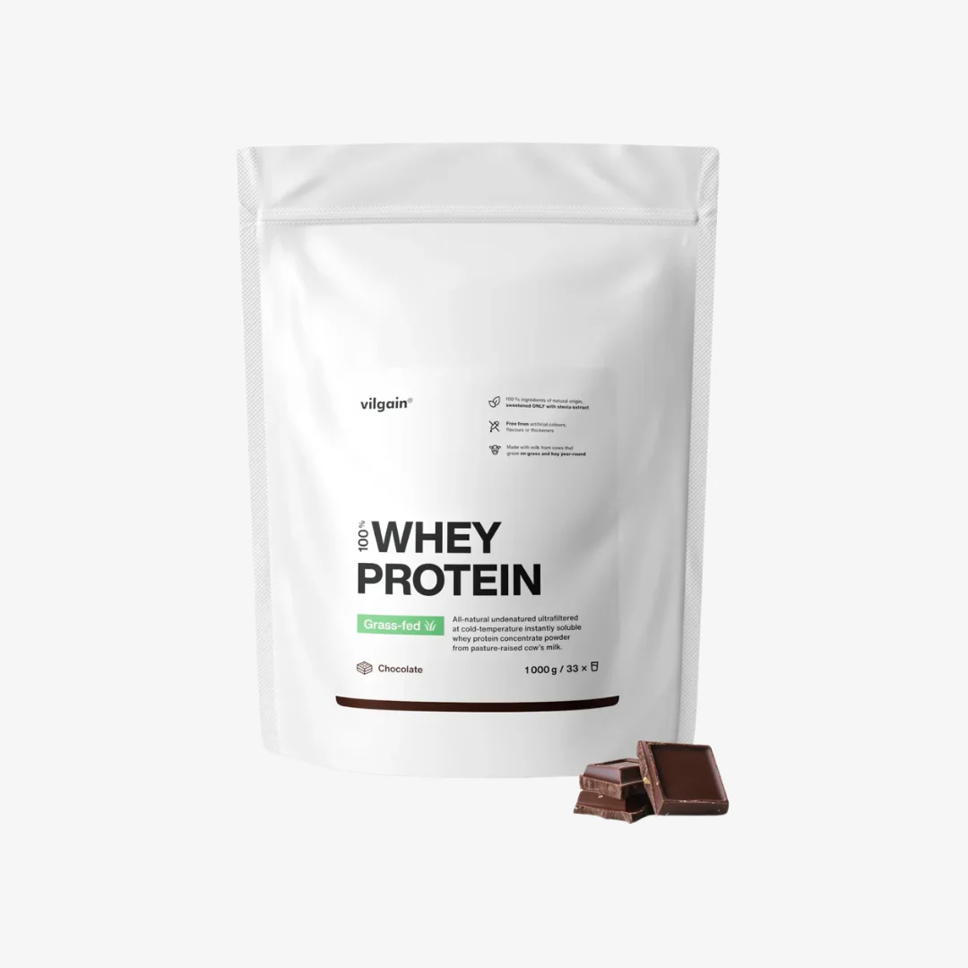 Vilgain Grass-fed Whey Protein 1000g Chocolate