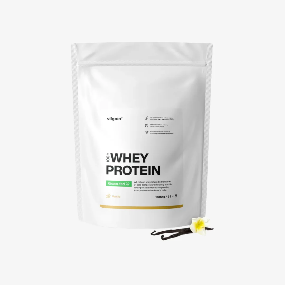 Vilgain Grass-fed Whey Protein 1000g Chocolate