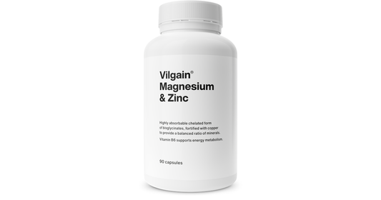 Vilgain Magnesium and Zinc 90 Caps