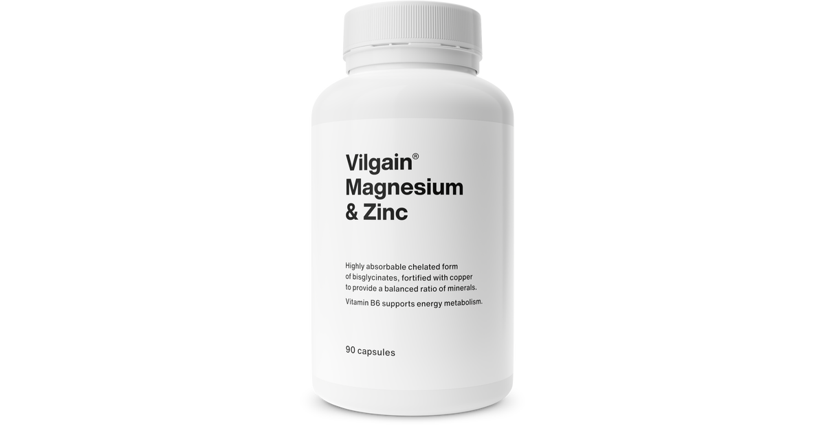 Vilgain Magnesium and Zinc 90 Caps