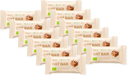 Vilgain Oat Bar 12x50g Almonds and chocolate