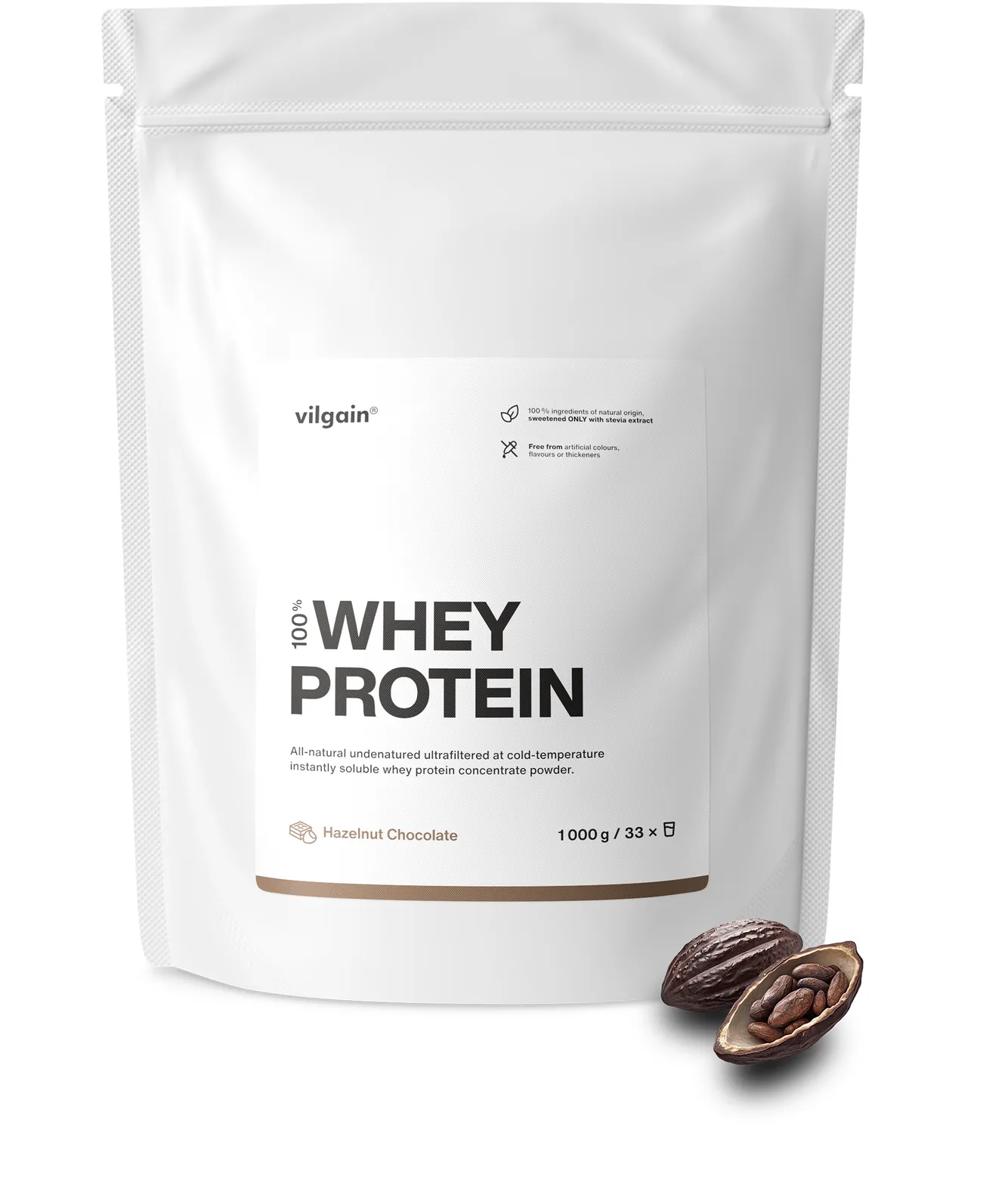 Vilgain Whey Protein 1000g Chocolate