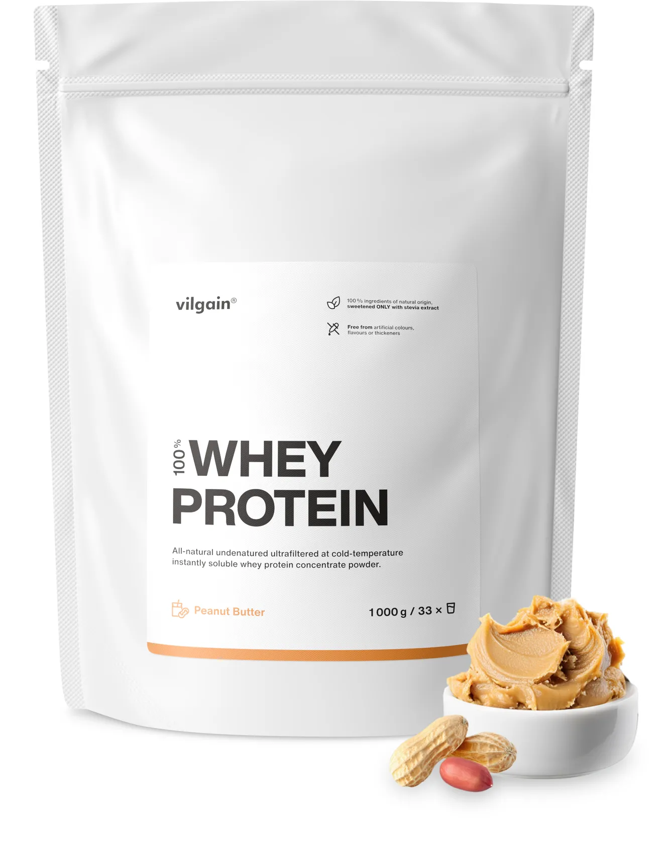 Vilgain Whey Protein 1000g Chocolate
