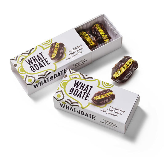 What a Date_Organic Date with Pistachio - Snack Box 50g