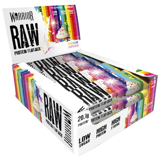 Warrior Raw Protein Flapjack 12x75g Cookies & Cream