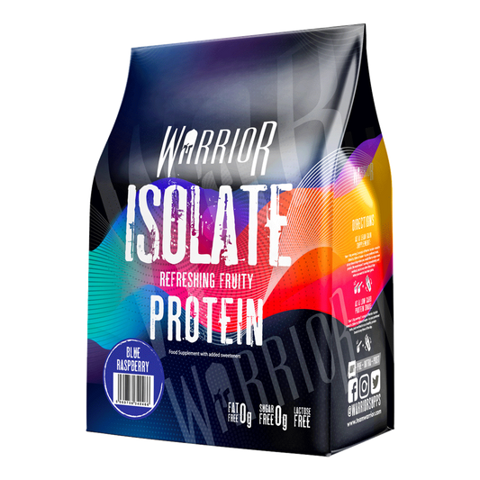 Warrior Isolate 500g Blue Raspberry