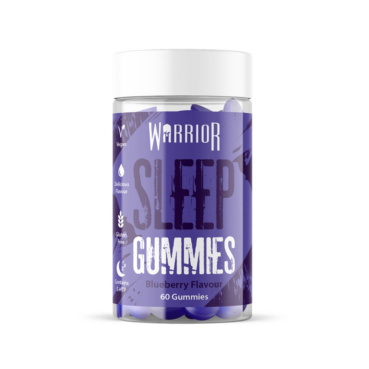 Warrior Sleep Gummies 60Gummies Blueberry