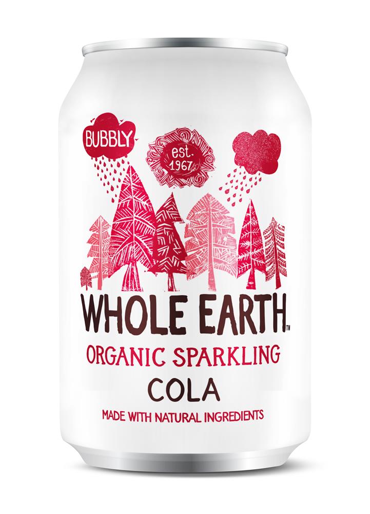 Whole Earth_Lightly Sparkling Organic Cola 330ml