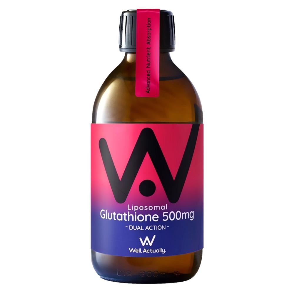 Well Actually_Reduced L-Glutathione (500mg) - Dual Action - Liposomal 250ml