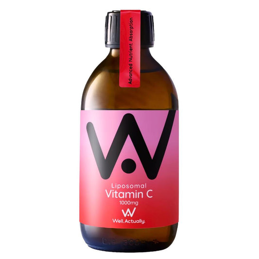 Well Actually_Vitamin C 1000mg - Liposomal Liquid H - 250ml - Strawberry & Lyc