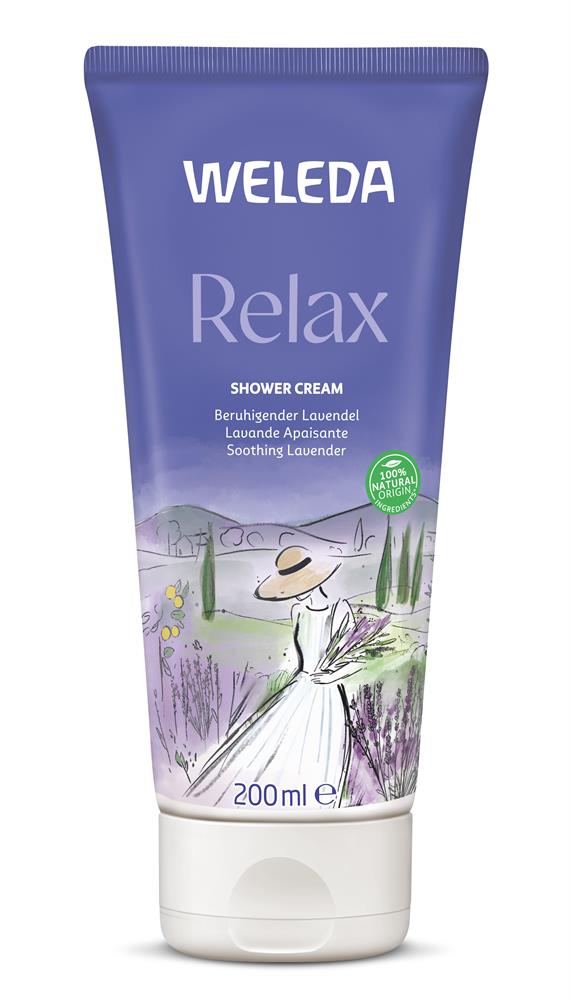 Weleda_Relax Shower Cream Lavender 200ml