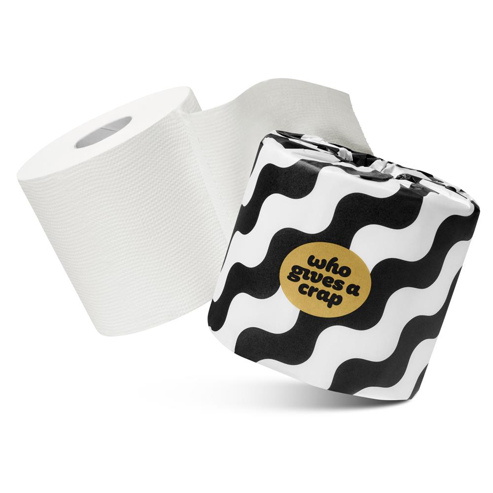Who Gives A Crap_Extra Soft Double Length Toilet Roll -Single Roll-pack of 4