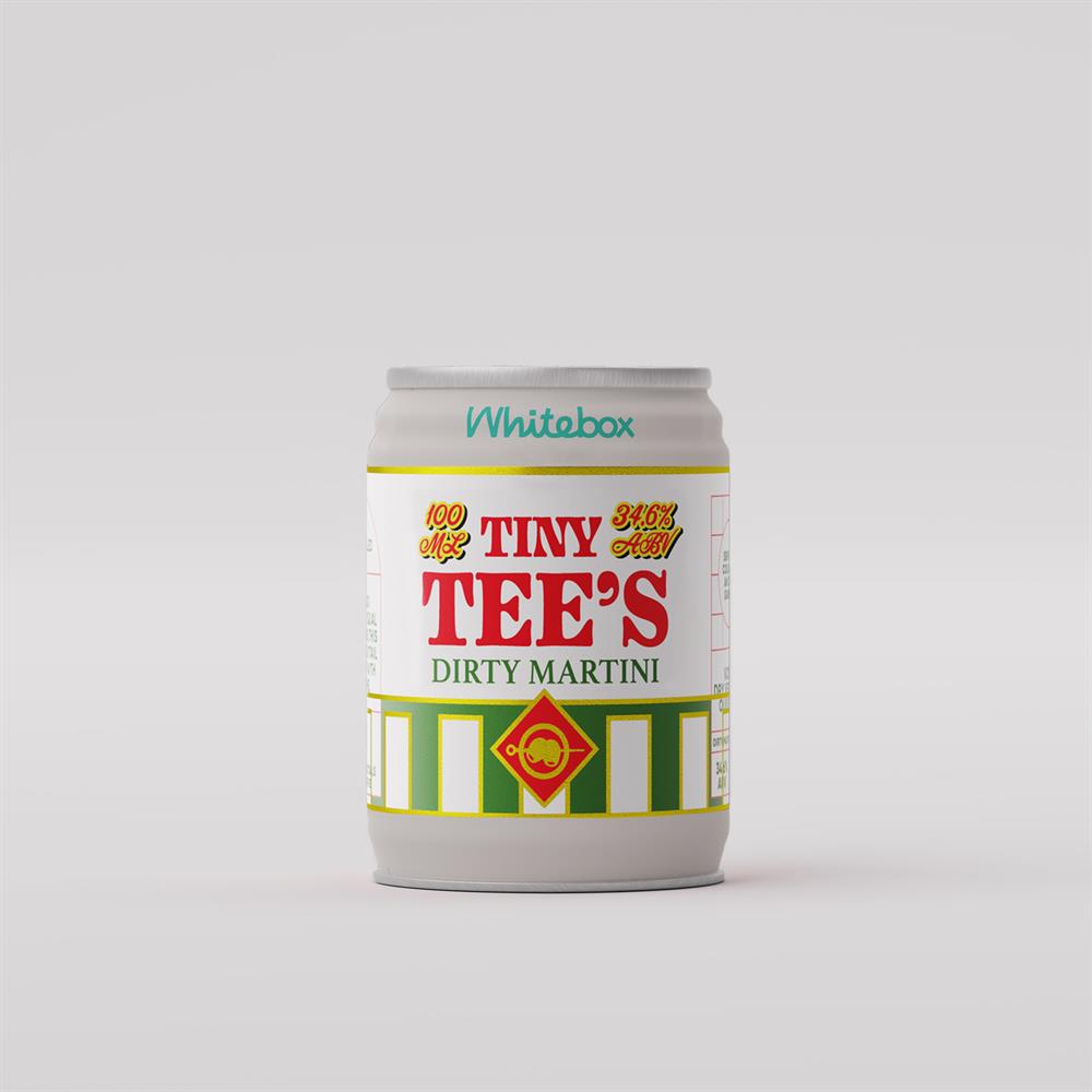 Whitebox Cocktails_Dirty Vodka Martini Canned Cocktail 36.6% ABV 100ml