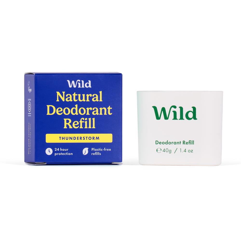 Wild_Men's Thunderstorm Deo Refill 40g-pack of 2