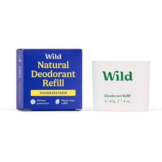 Wild_Men's Thunderstorm Deo Refill 40g-Pack of 2