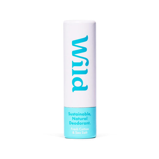 Wild_Mini Fresh Cotton & Sea Salt Deo 16g-Pack of 2