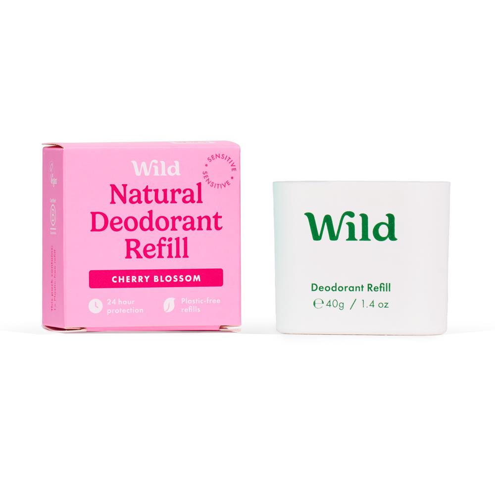 Wild_Cherry Blossom Sensitive Deo Refill 40g-pack of 2