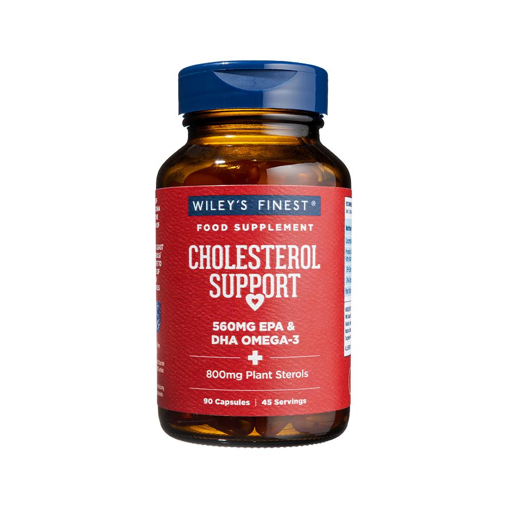 Wiley's Finest UK_Cholesterol Support 90 capsules