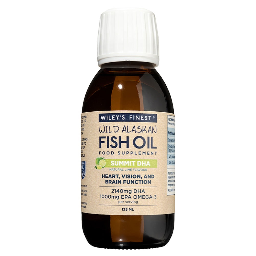 Wiley's Finest UK_Summit DHA Wild Alaskan Fish Oil 125ml