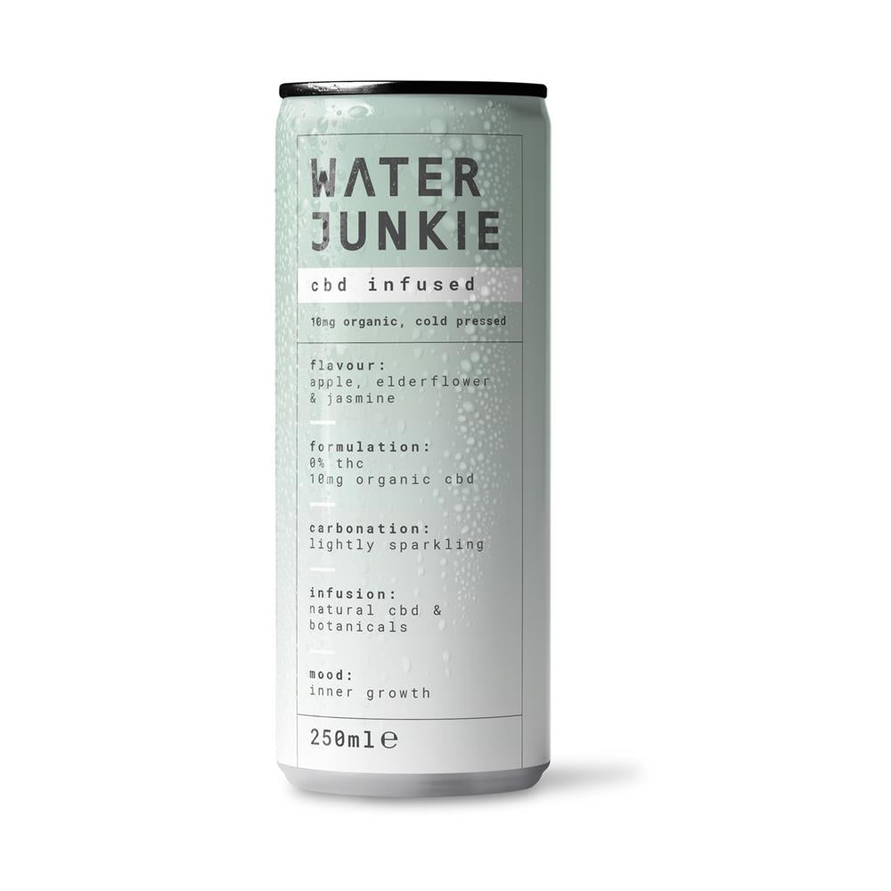 WaterJunkie_CBD Infused Apple Elderflower & Jasmine 250ml-pack of 2