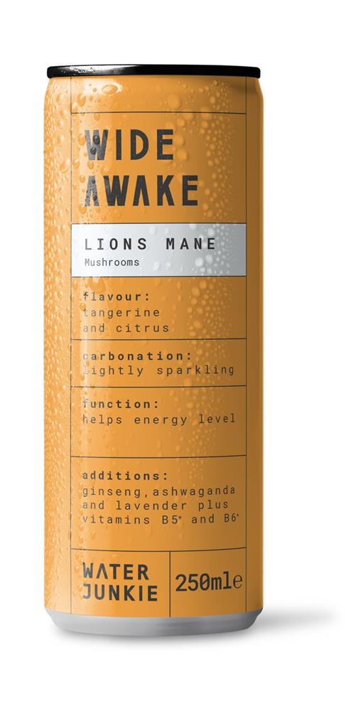 WaterJunkie_Wide Awake Lions Mane Functional Mushroom Drink 250ml-Pack of 3