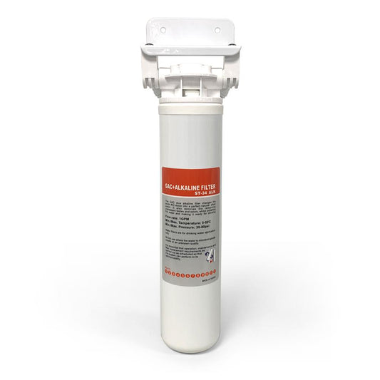 Well Pure_6th Stage GAC + Alkaline Filter with mounting bracket (Option 1)