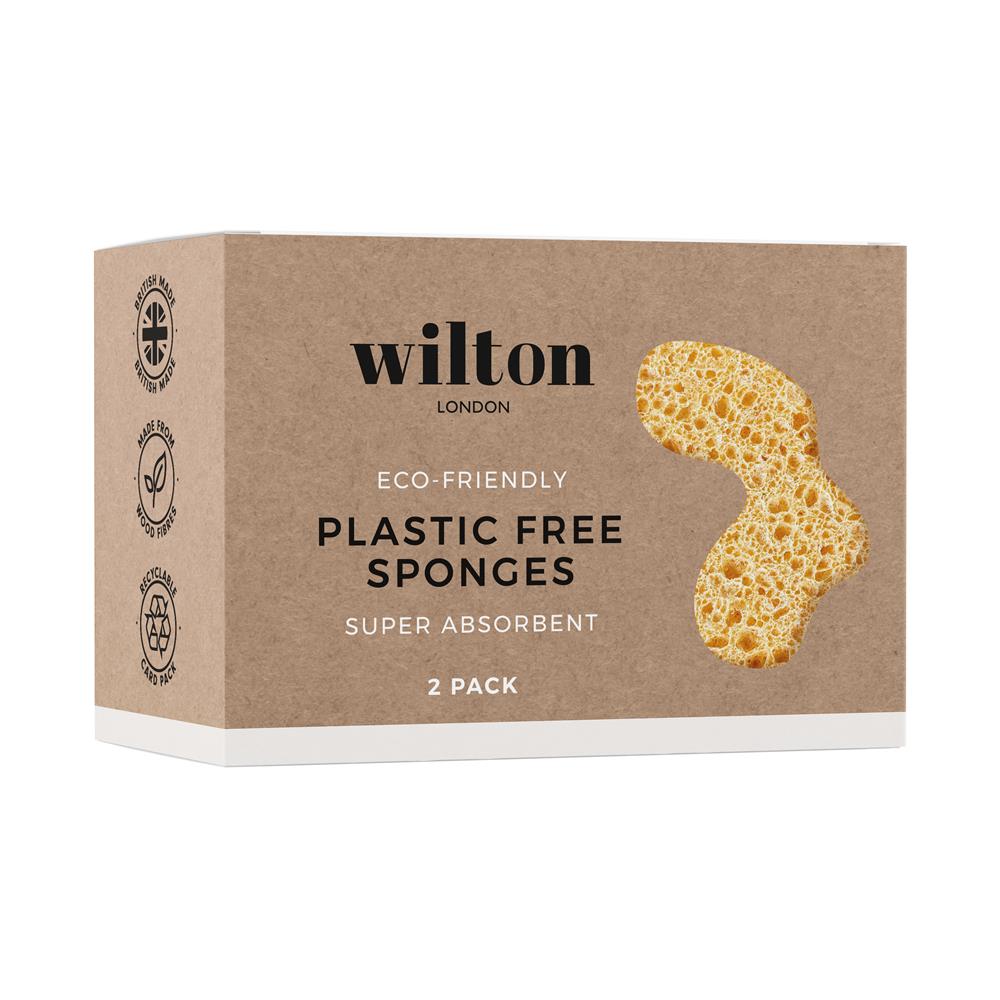 Wilton London_Eco Plastic Free Sponge - Twin Pack-pack of 2