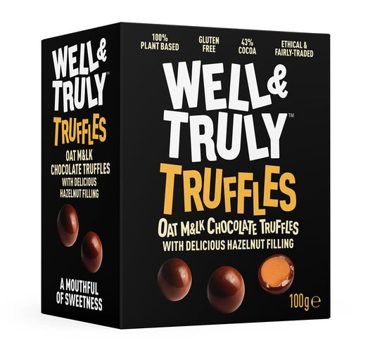 Well and Truly_Oat M&lk Chocolate Truffles 100g
