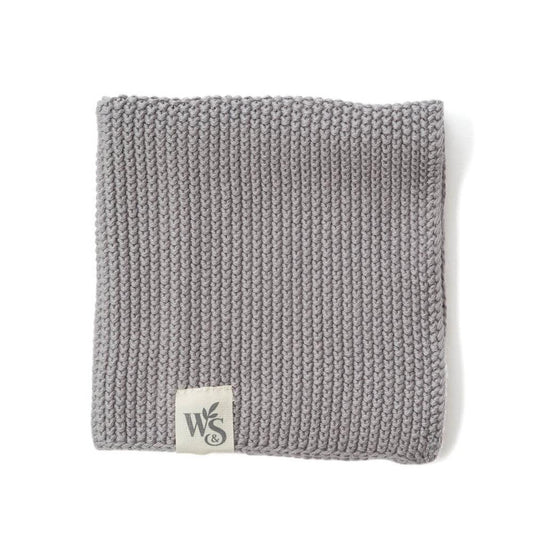 Wild and Stone_Organic Cotton Dishcloth - Dove Grey