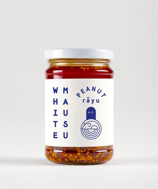 White Mausu_Peanut Rayu 240g