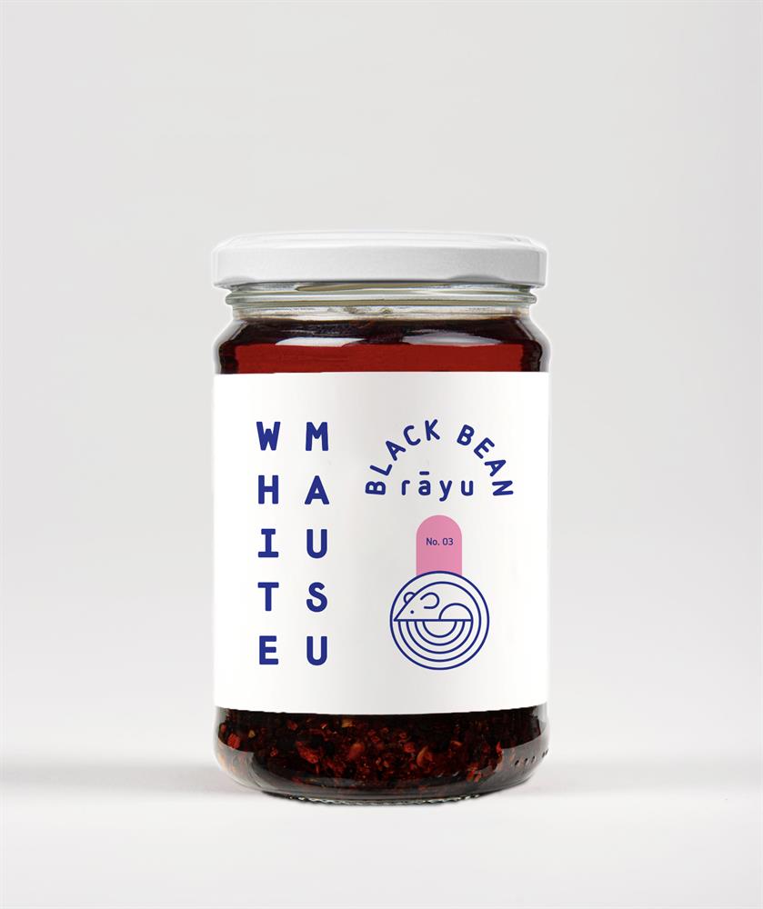 White Mausu_Black Bean Rayu 240g