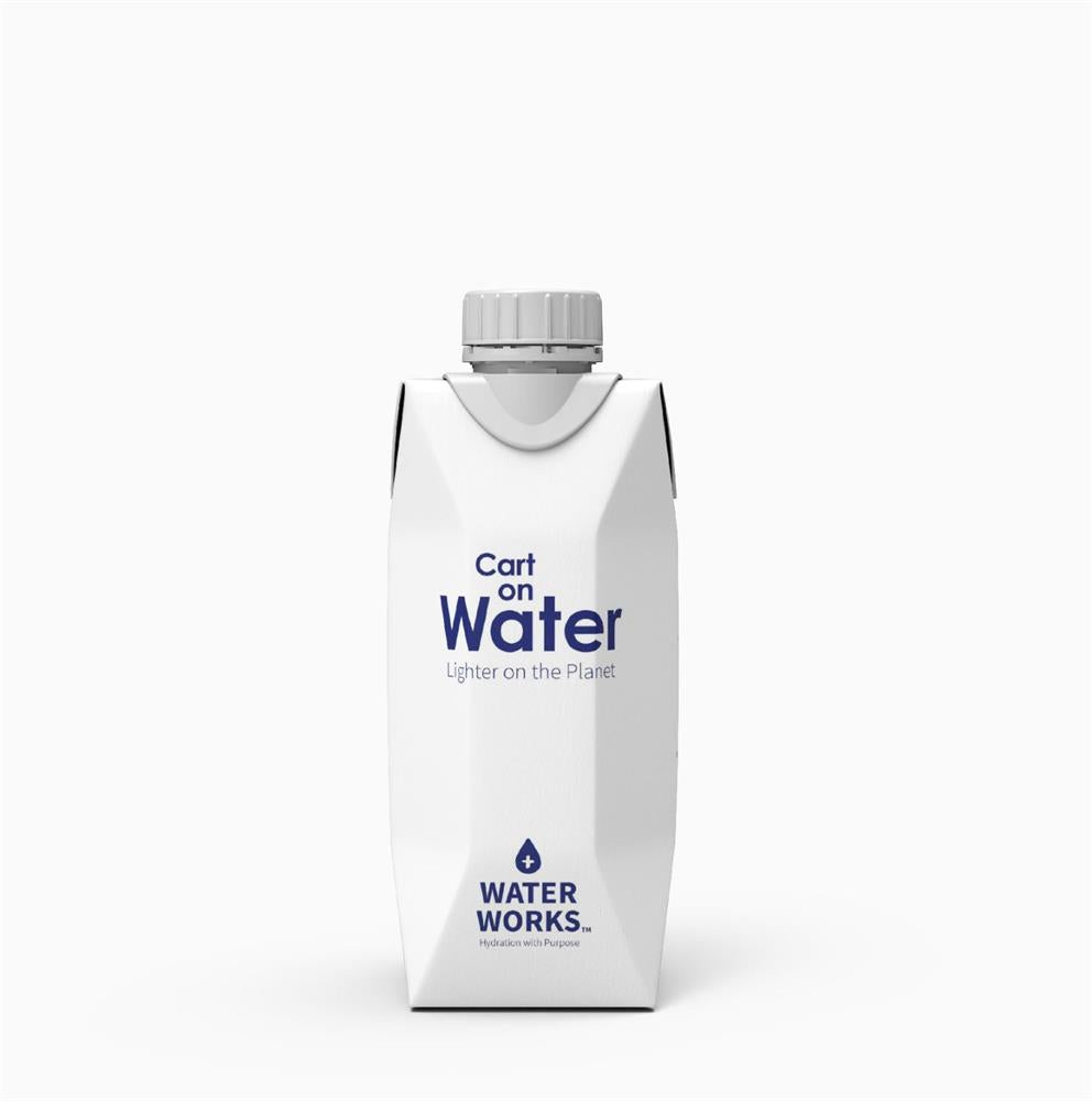 Water Works_Carton Water 330ml - Lighter on the Planet-pack of 4