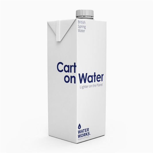 Water Works_Carton Water 1Ltr - Lighter on the Planet-pack of 4