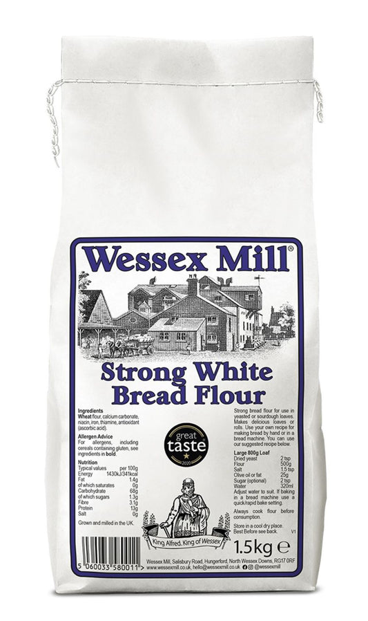 Wessex Mill_Strong White Bread Flour 1.5Kg-pack of 5