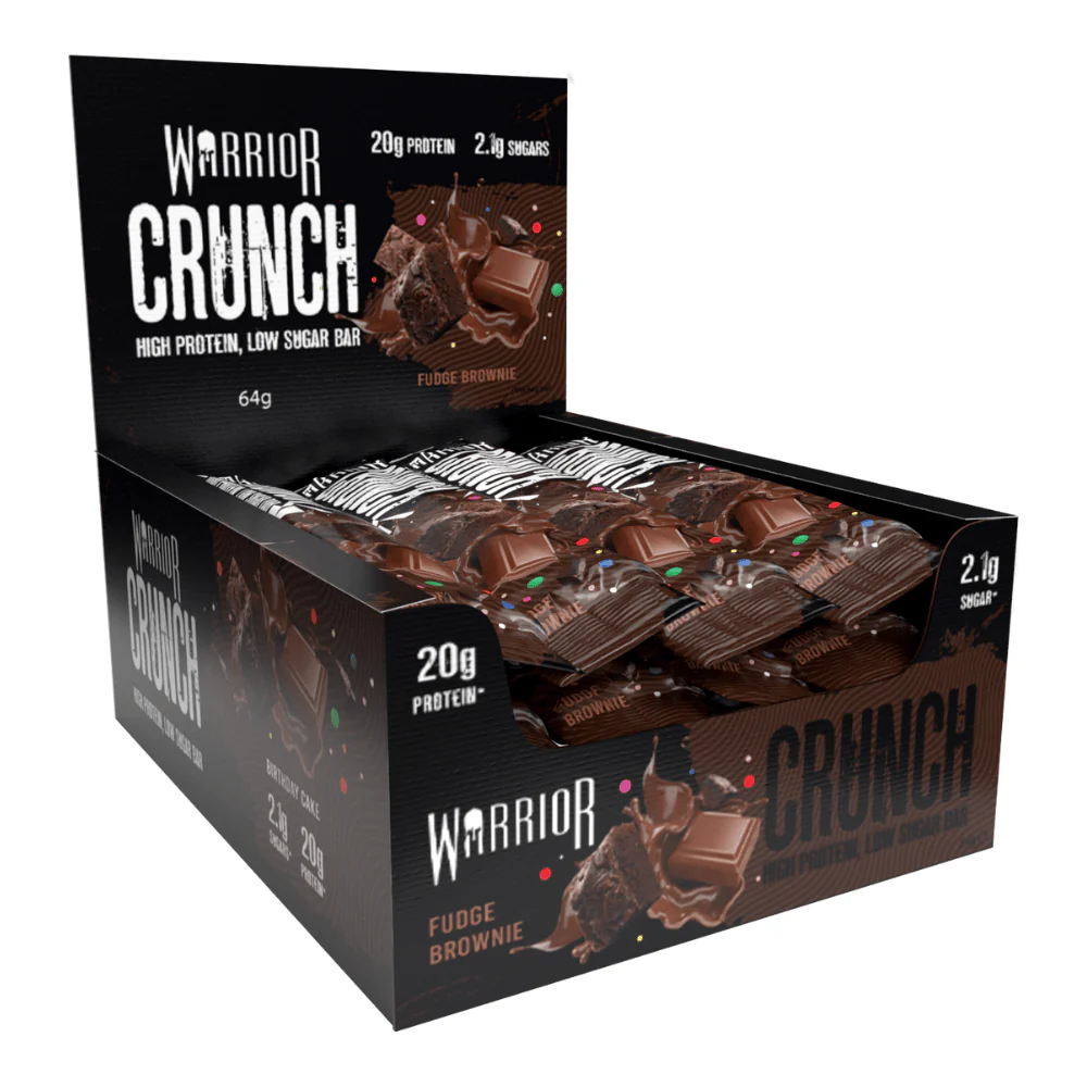 Warrior Crunch Bars 12x64g Peanut Butter Cup