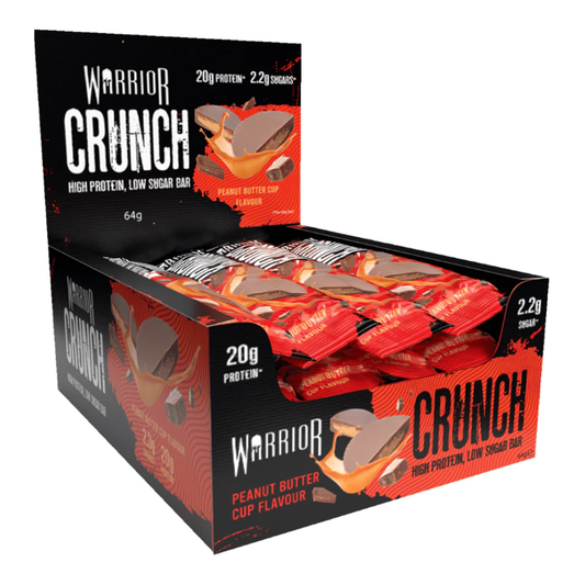 Warrior Crunch Bars 12x64g Peanut Butter Cup
