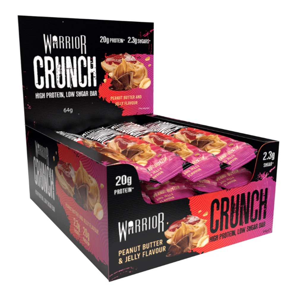 Warrior Crunch Bars 12x64g Peanut Butter Cup